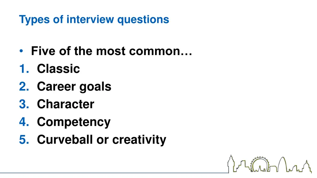 types of interview questions