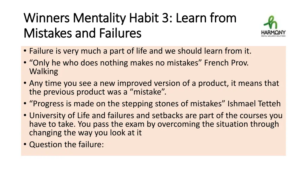 winners mentality habit 3 learn from winners