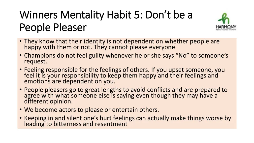 winners mentality habit 5 don t be a winners