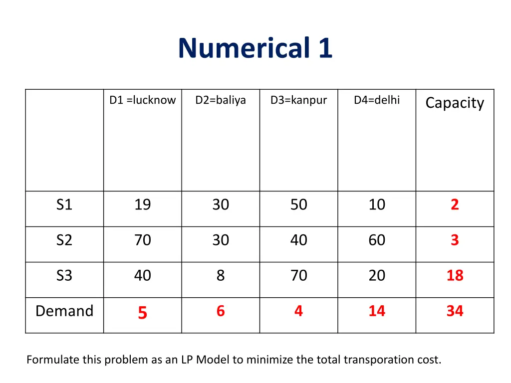 numerical 1 1