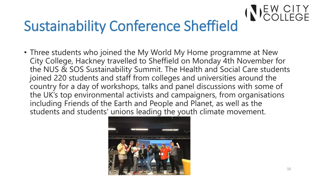 sustainability conference sheffield