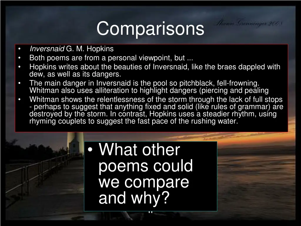 comparisons 1