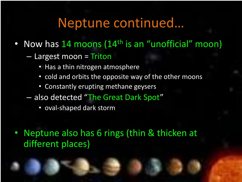 neptune continued