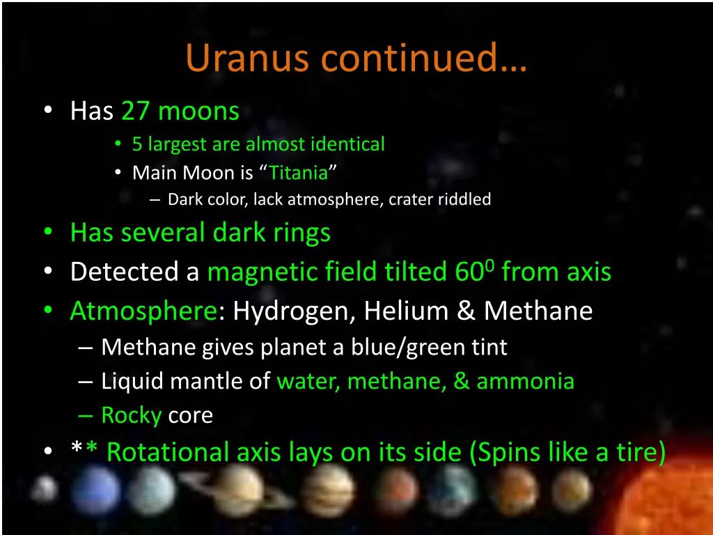 uranus continued has 27 moons 5 largest