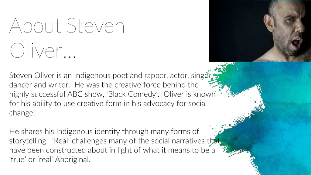 about steven oliver