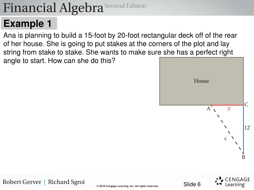 example 1 ana is planning to build a 15 foot 1