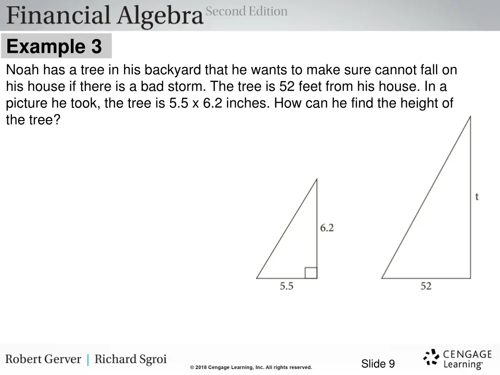 example 3 noah has a tree in his backyard that