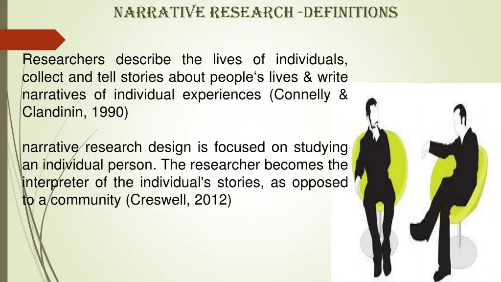 narrative research definitions