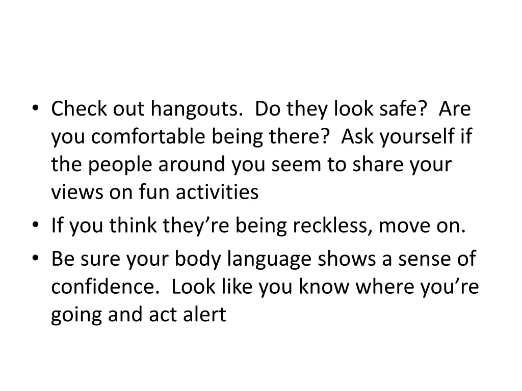 check out hangouts do they look safe