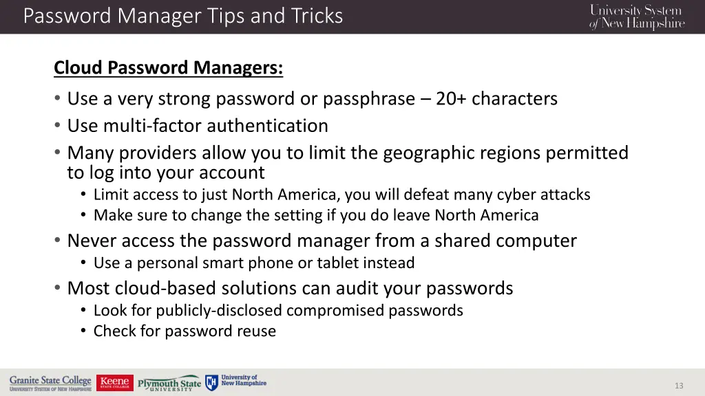 password manager tips and tricks 2