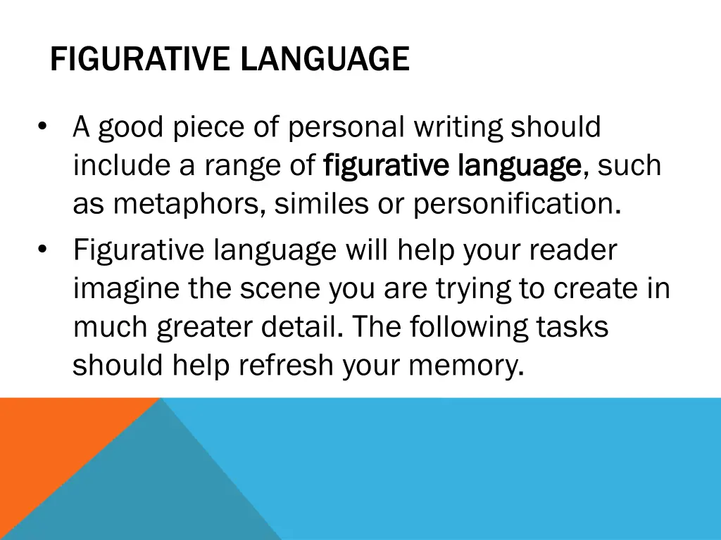 figurative language