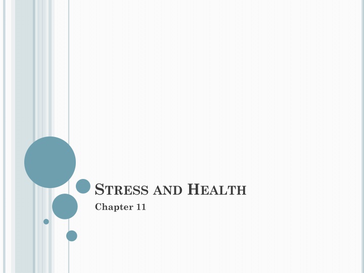 s tress and h ealth chapter 11