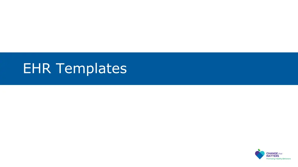 ehr templates