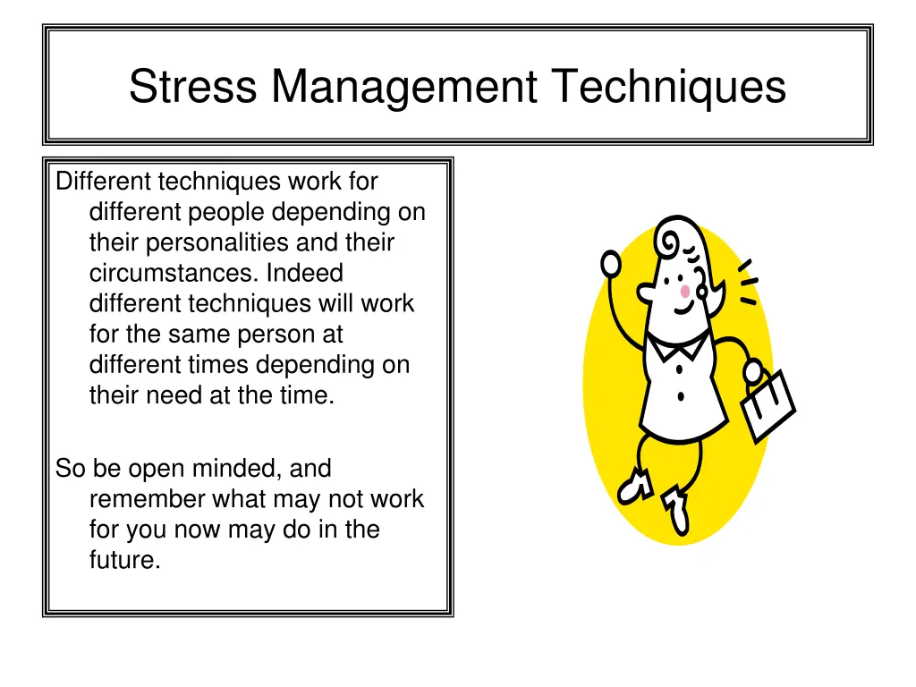 stress management techniques