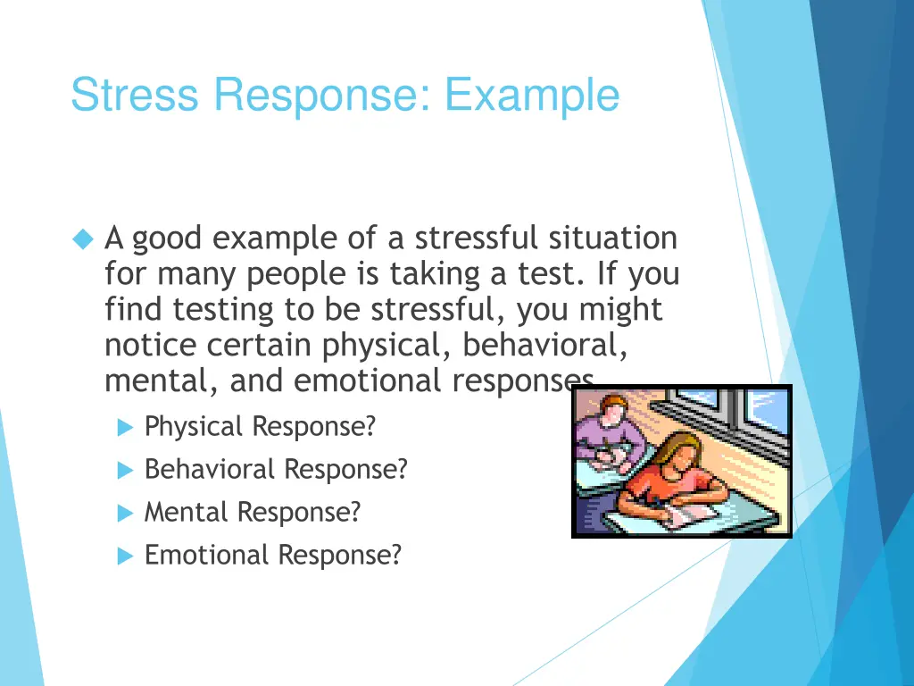 stress response example