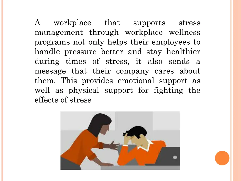 a management through workplace wellness programs