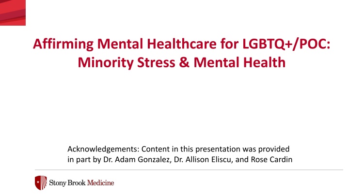 affirming mental healthcare for lgbtq