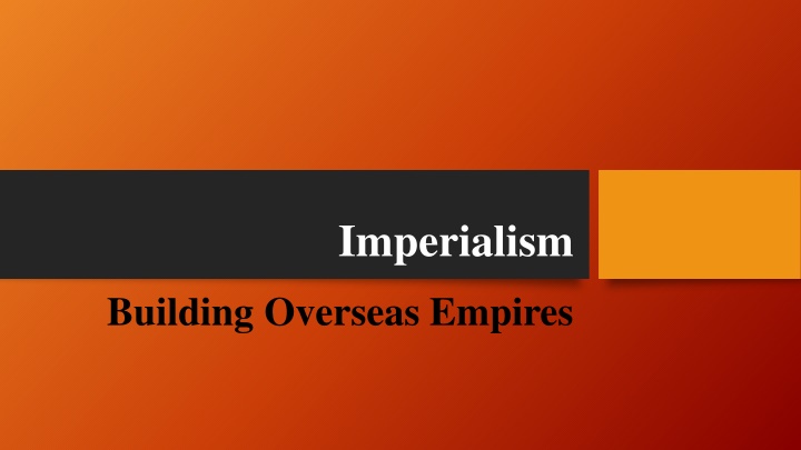 imperialism