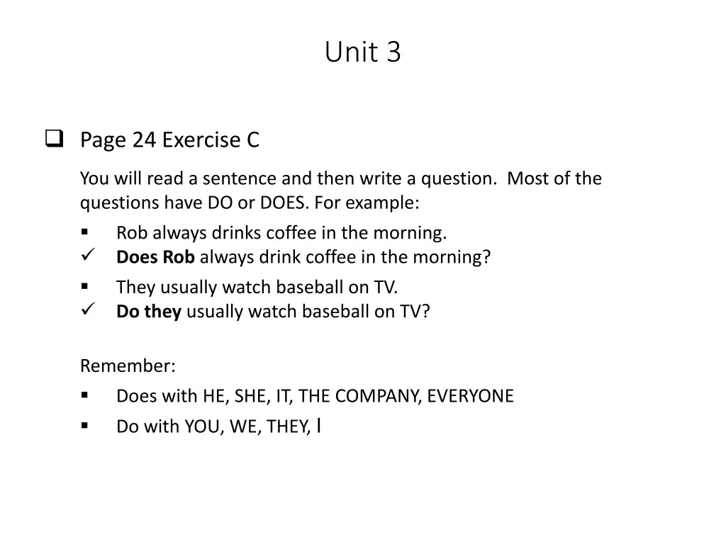 unit 3 9