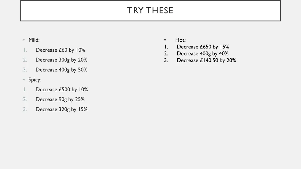 try these 1