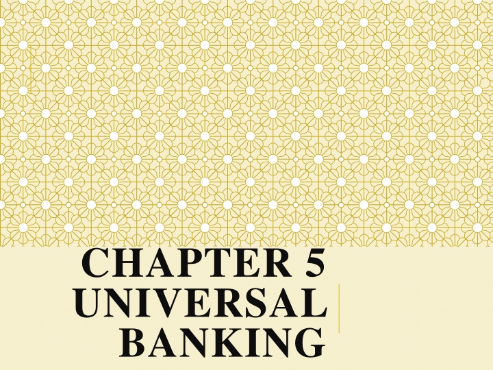 chapter 5 universal banking