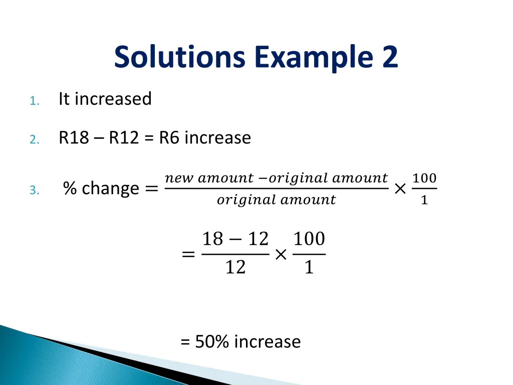 solutions example 2