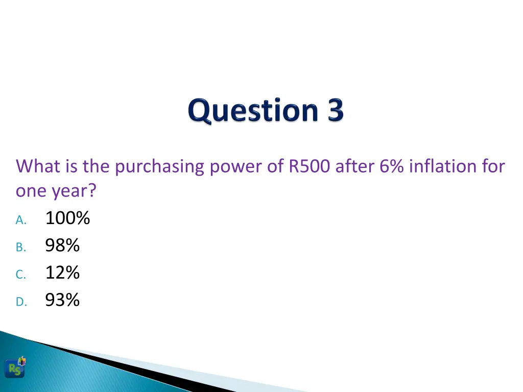 what is the purchasing power of r500 after