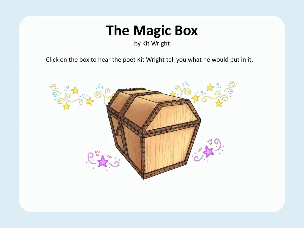 the magic box by kit wright