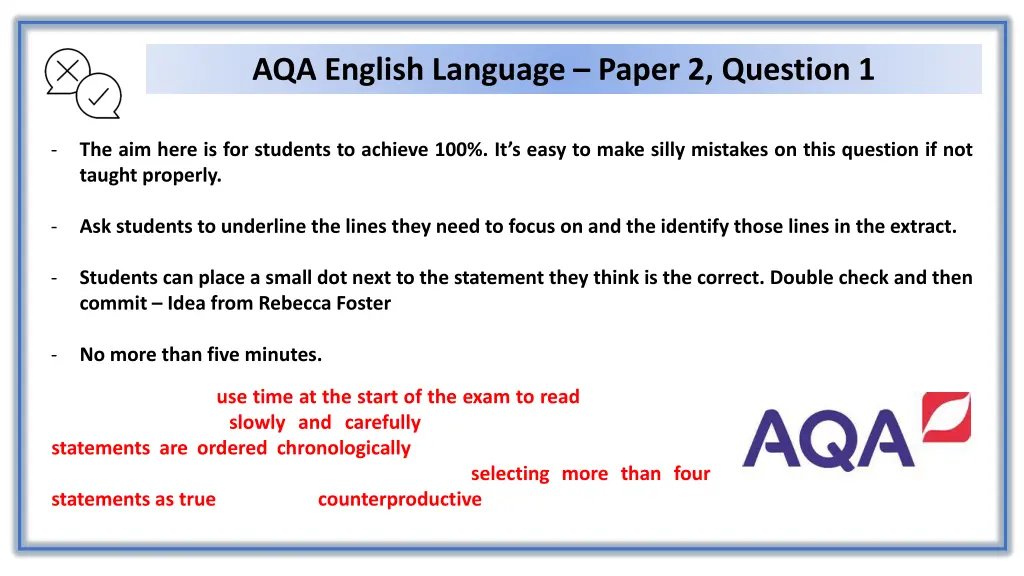 aqa english language paper 2 question 1 1