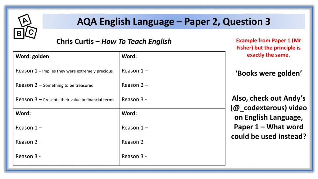 aqa english language paper 2 question 3 1