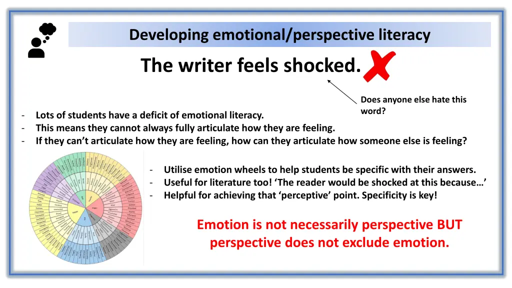 developing emotional perspective literacy