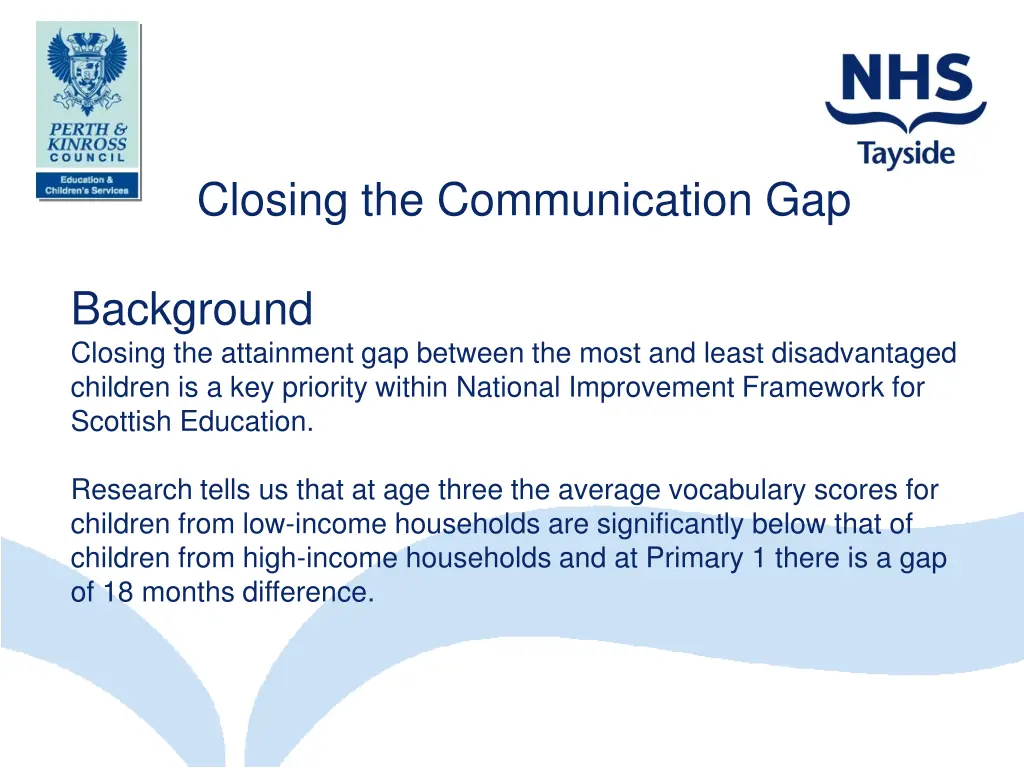 closing the communication gap