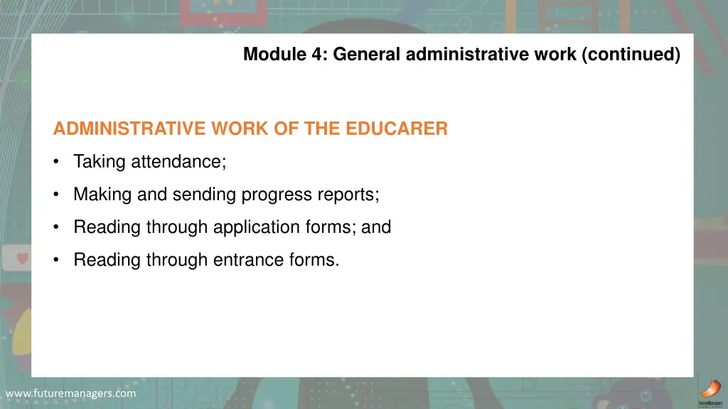 module 4 general administrative work continued 2