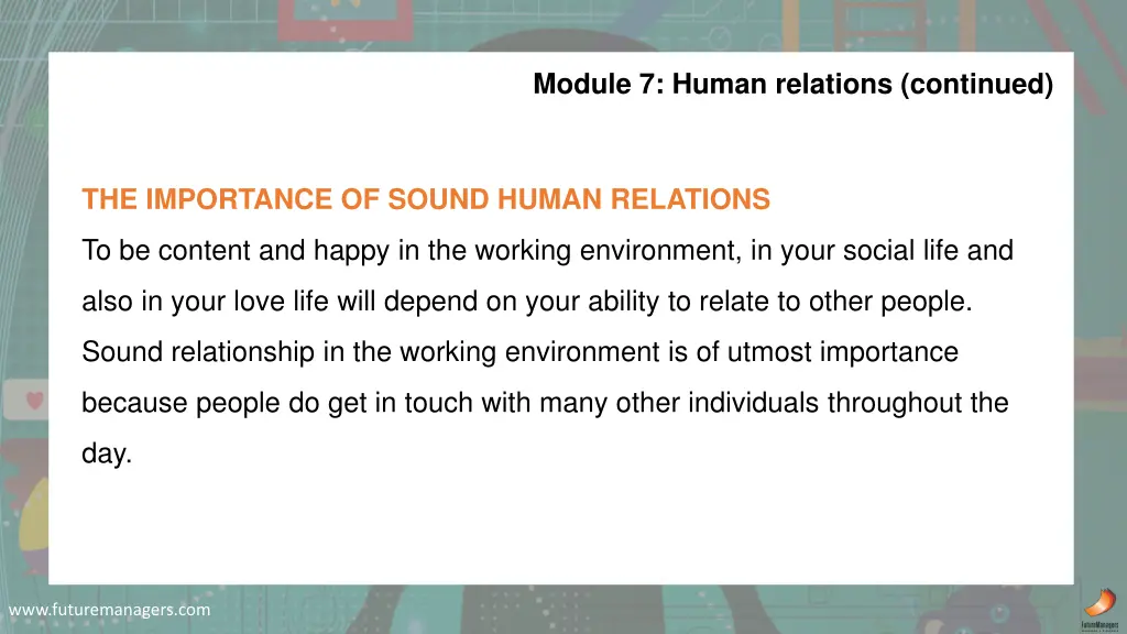 module 7 human relations continued 1