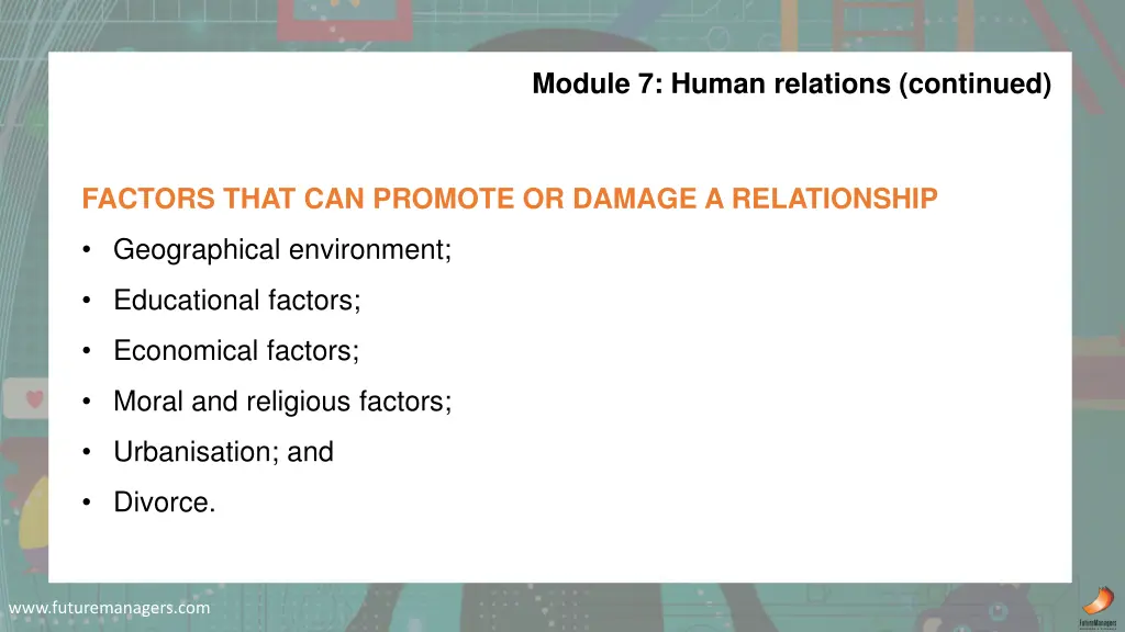 module 7 human relations continued 3