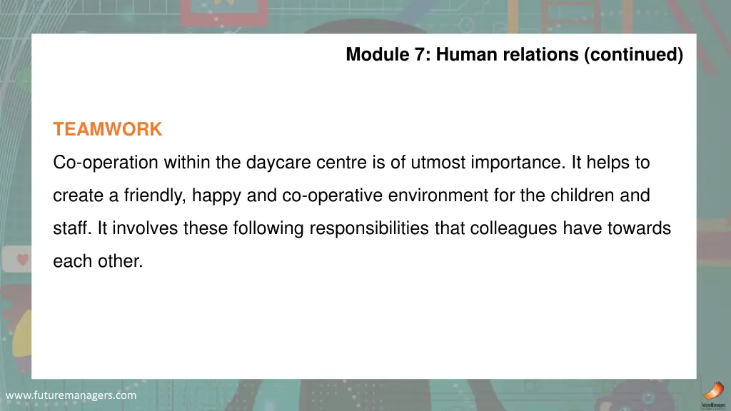 module 7 human relations continued 6