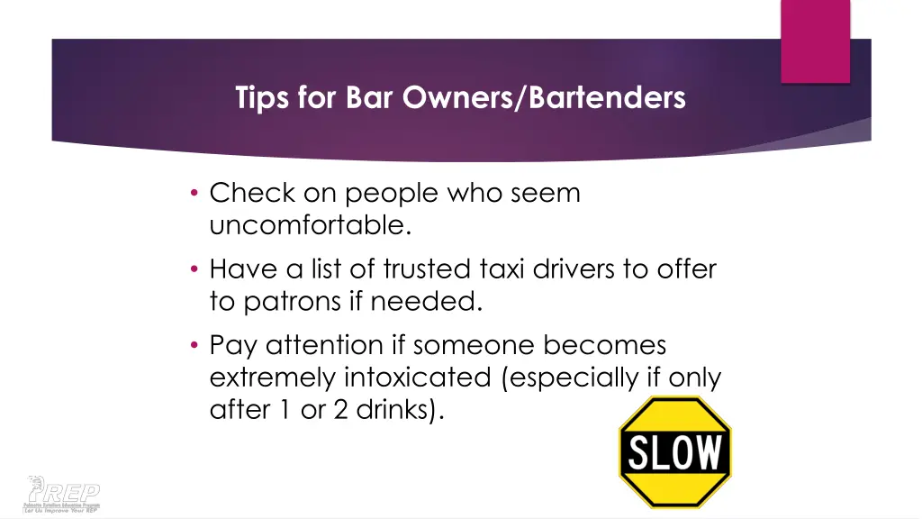 tips for bar owners bartenders