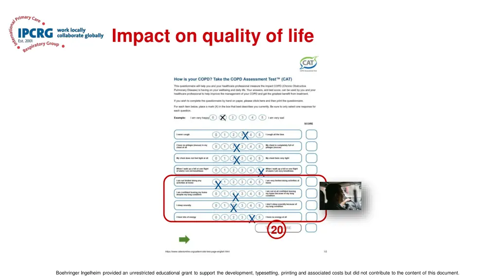 impact on quality of life