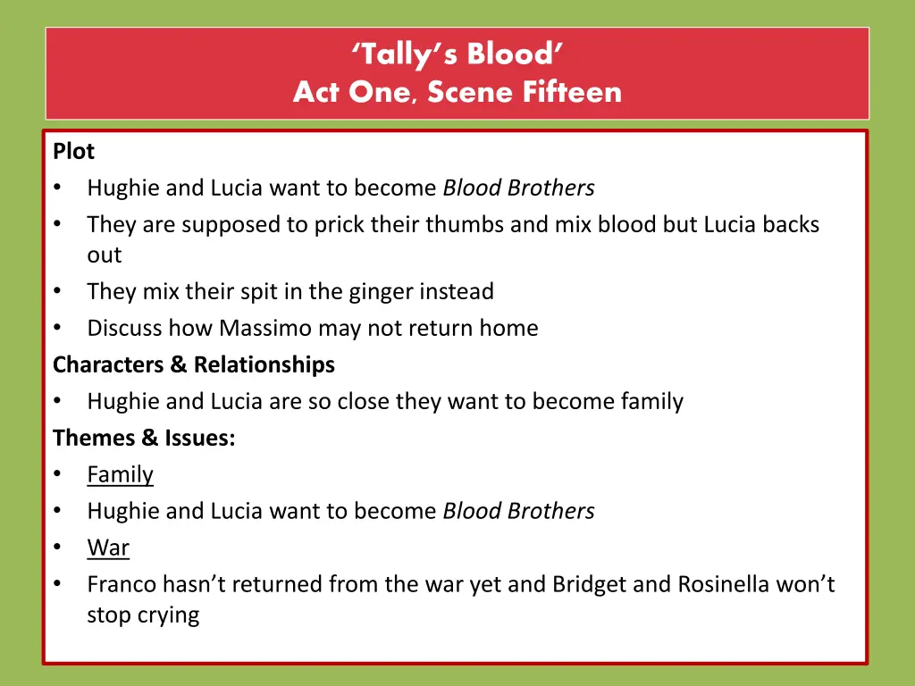 tally s blood act one scene fifteen