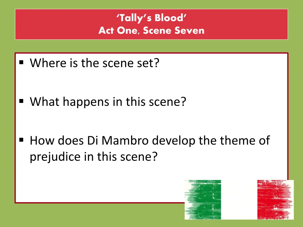 tally s blood act one scene seven