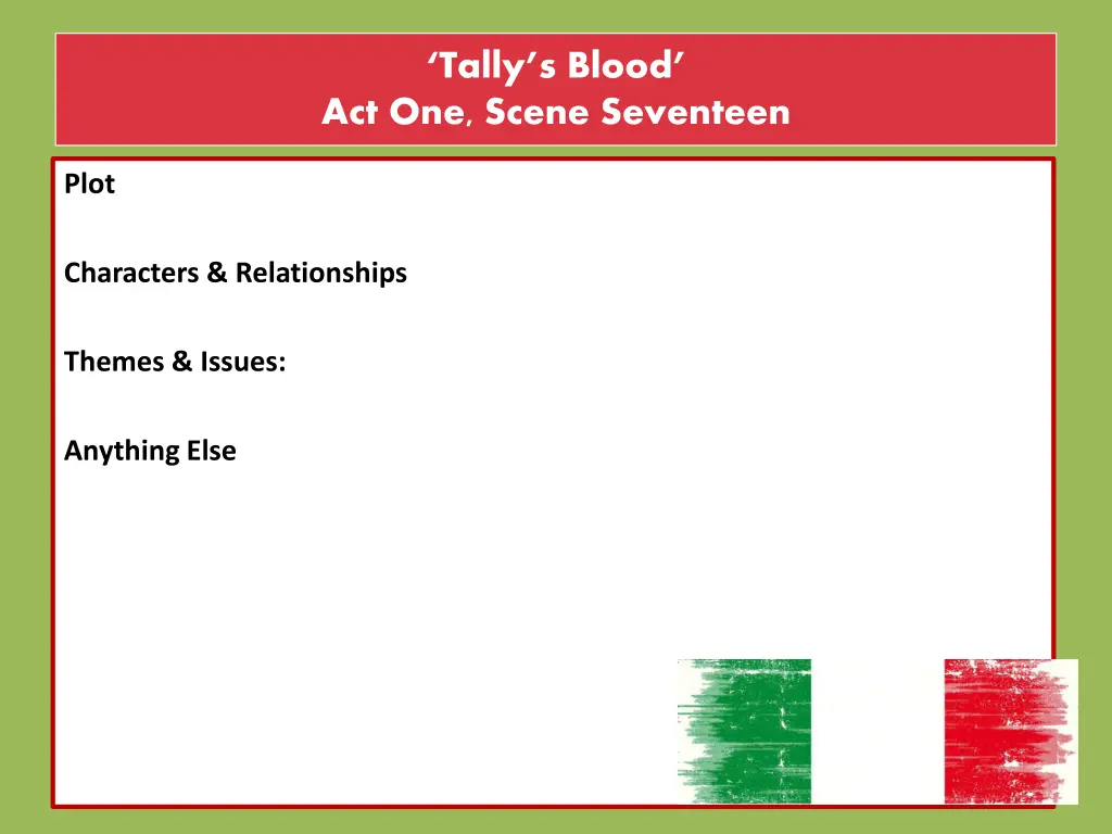 tally s blood act one scene seventeen