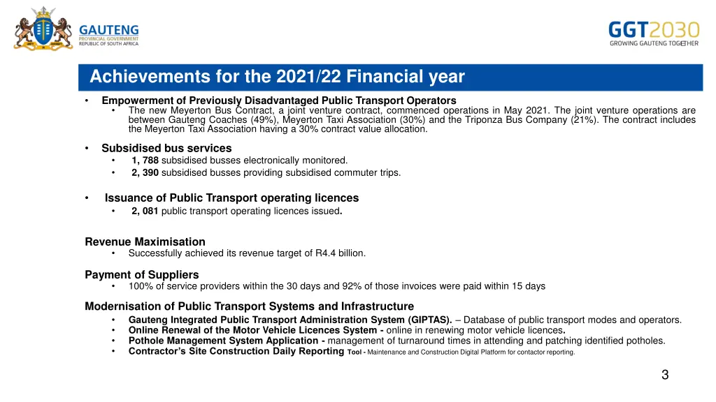 achievements for the 2021 22 financial year 1