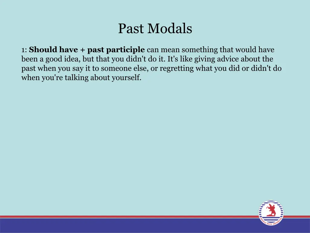 past modals 4