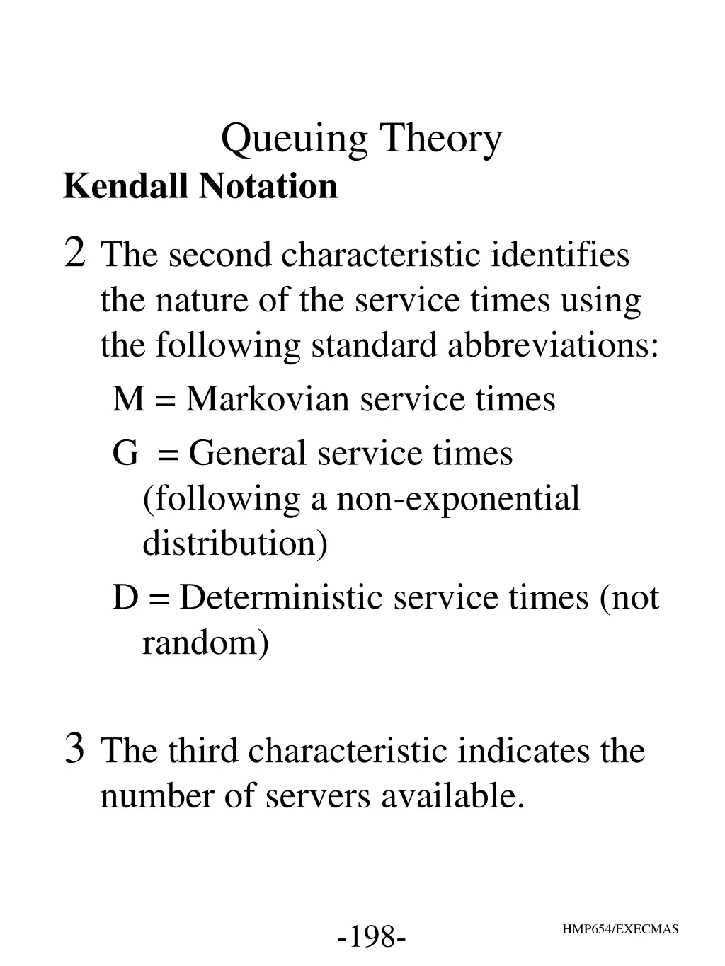 queuing theory 10