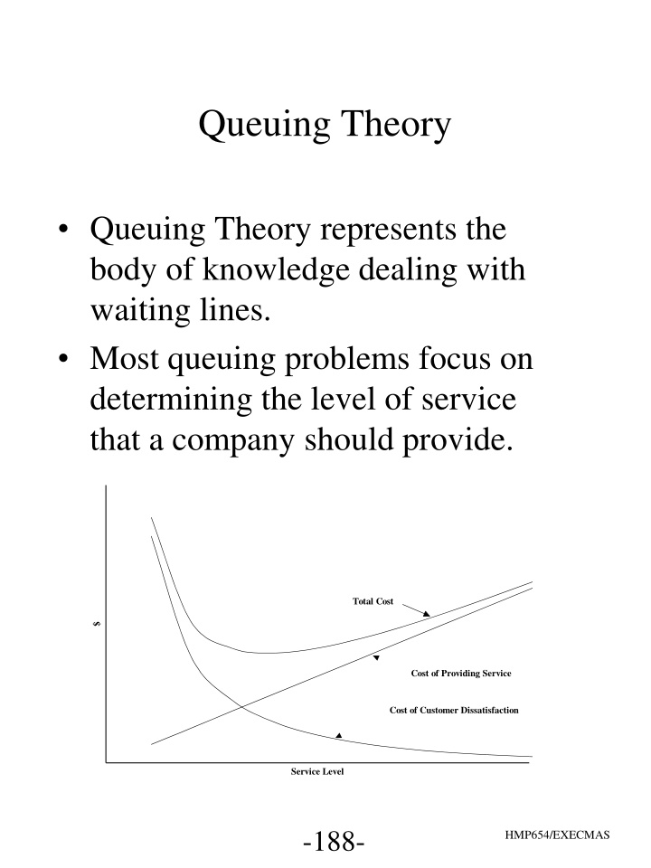 queuing theory