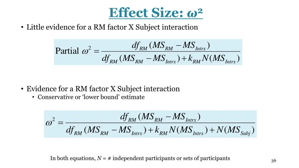 effect size 2 1