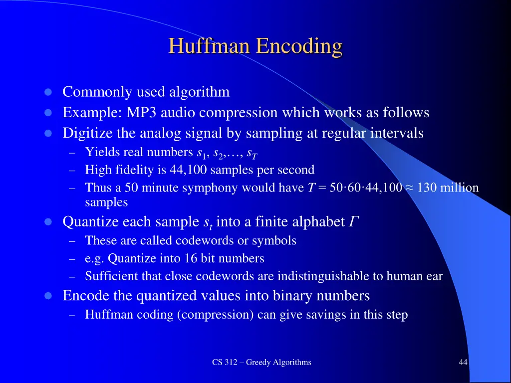 huffman encoding