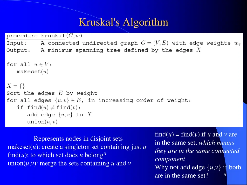 kruskal s algorithm 1