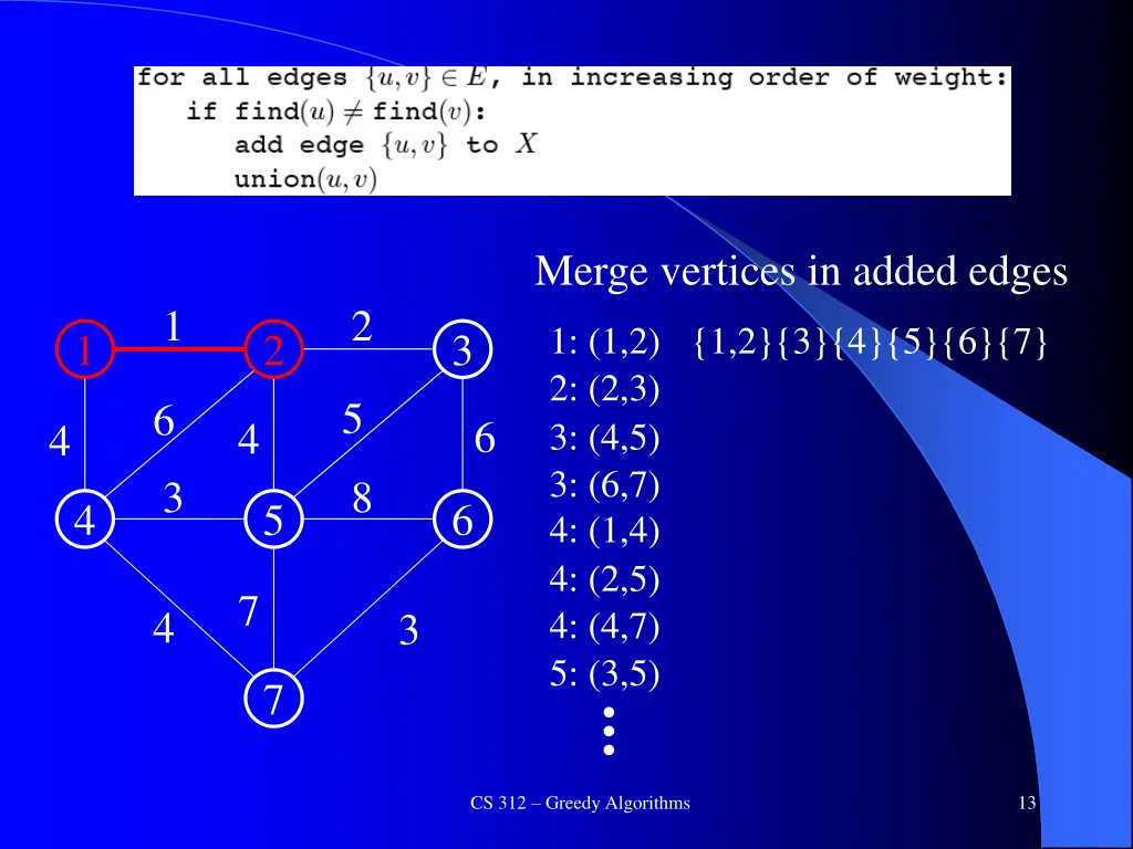 kruskal s algorithm 5