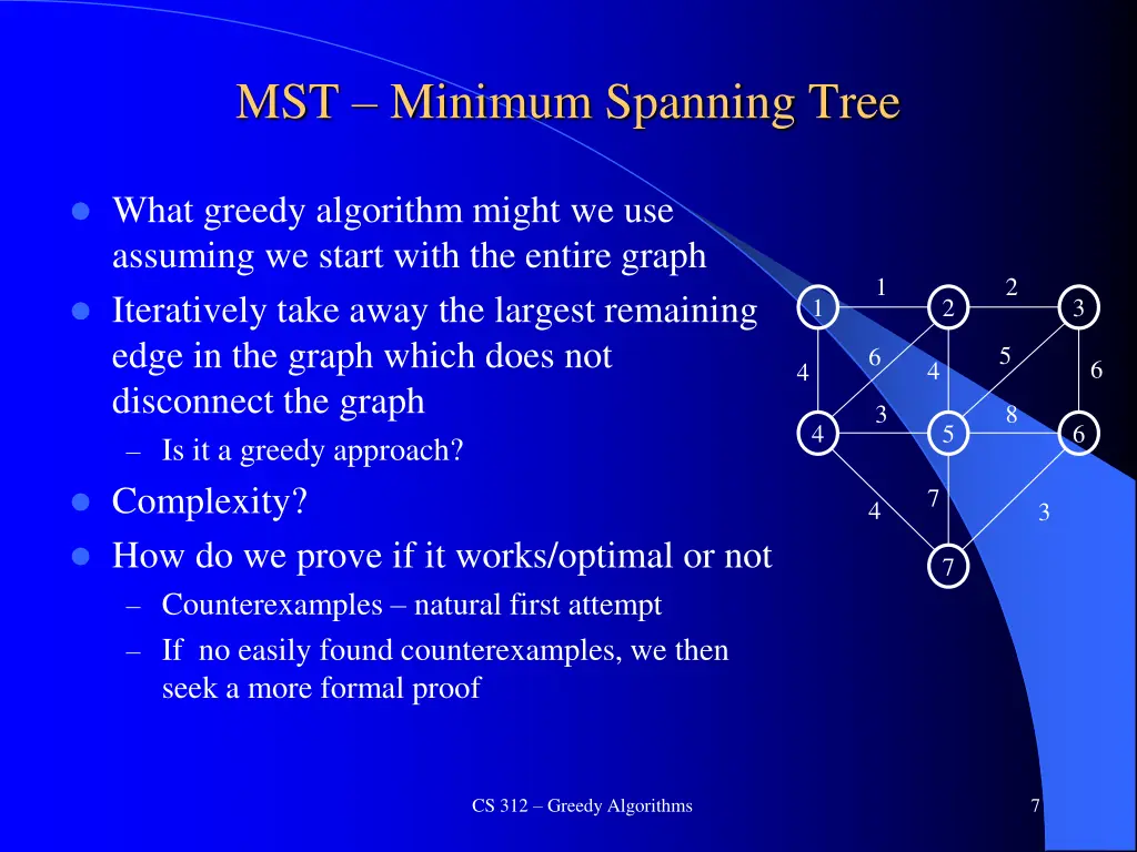 mst minimum spanning tree 2